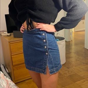 Vintage jean skirt